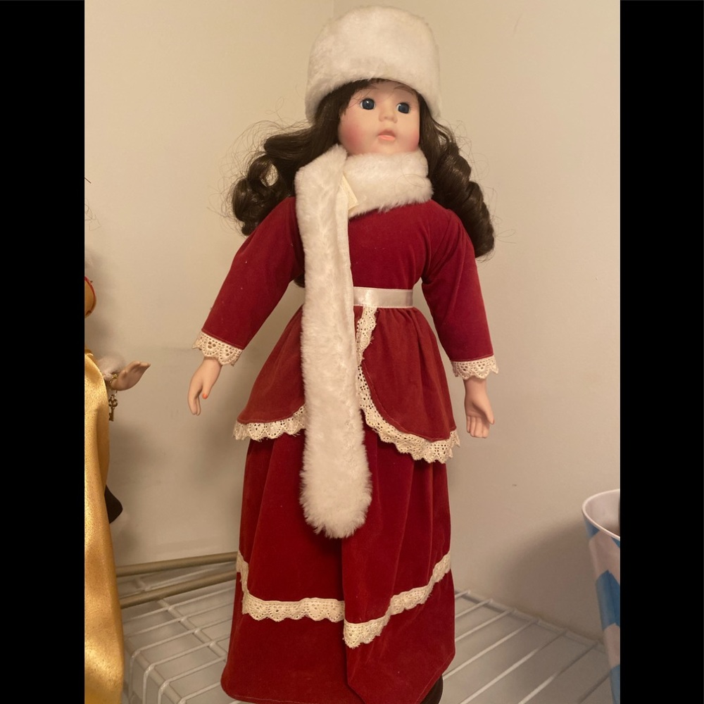 Old fashioned doll porcelain